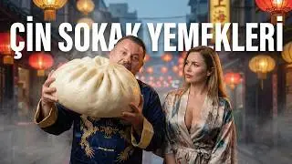 We tried Chinese street food with Serbian girls – Shanghai 🇨🇳