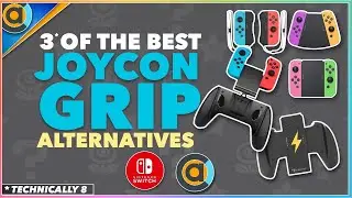 3 of the BEST Joycon grip alternatives for your Nintendo Switch