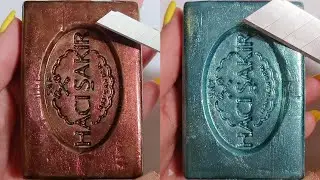 Soap Carving ASMR Relaxing Sounds no talking Satisfying ASMR Video #carvingsoap #acmp #soapcutting