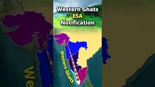 Western Ghats ESA Notification #westernghats #geography #geographyfacts #indiangeography #upsc