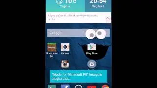 Minecraft PE Hile yapımı
