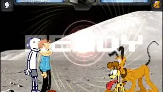 Z Mugen: Jon Arbuckle and Greg Heffley vs Odie and Pluto