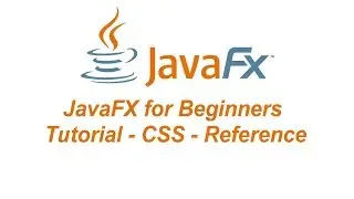 JavaFX and MySQL for Beginners Tutorial - How to add CSS in JavaFX