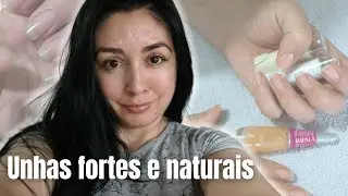 Como deixar as  UNHAS  FORTES E GIGANTES