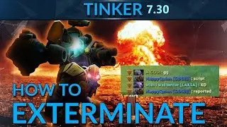 DOTA 2 7.30 UPDATE TINKER META?