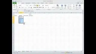 In Excel: Enter and edit data in a worksheet