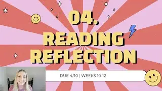 Cumulative Reflection #4 - CUAI 5017