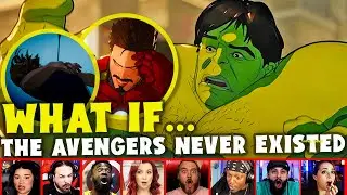 Reactors Reaction To What Happens To The Hulk Thor & Iron Man On What If Episode 3 | Mixed Reactions
