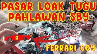 DI PASAR LOAK SURABAYA ADA HOT WHEELS FERRARI DAN HOT ITEM