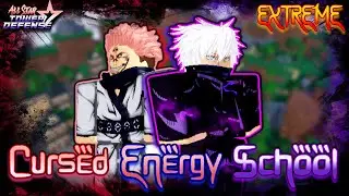 [ CURSE FARM ] Cursed Energy School Extreme Guide | All Star Tower Defense