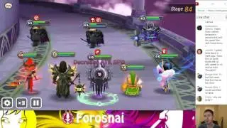Summoners War ToA Hard Hangout Stream + Rush Hour