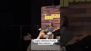 Logan Paul addresses Puerto Rico criticism… 😬 #shorts #loganpaul #impaulsive #ksi #jakepaul #deji