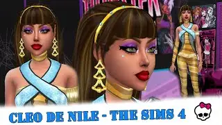 Cleo de Nile de Monster High no The Sims 4