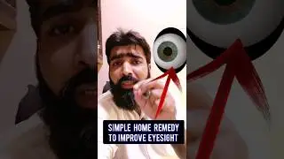 how to improve eyesight naturally | #shorts #eyes #homeremedies