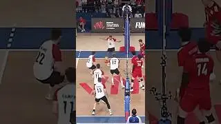 Unbelievable Comeback 🔥 #epicvolleyball #volleyballworld #volleyball