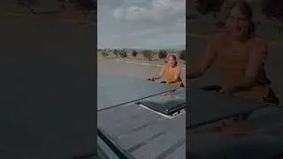 500W WALKABLE SOLAR roof DECK on a 144" SPRINTER!