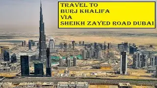 Garhoud to Downtown Burj Khalifa || Cloudy Weather || Bus Road Trip #dubai  #burjkhalifa #downtown