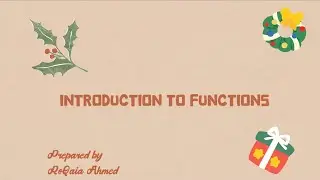 Discerte - Introduction to functions