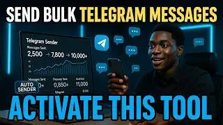 Telegram Bulk Sender (Send 10,000+ Messages Fast) - Send Unlimited Telegram Messages Fast