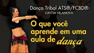 O que é aprender dançar o Tribal ATS® | Cintia Vilanova