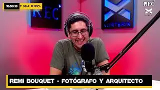 Entrevista de Luciano Lazzarini: "La mirada de Remi Bouquet sobre arquitecturas deslumbrantes".