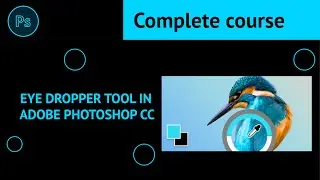 How to Pick Color | Eye Dropper Tool in Adobe Photoshop CC