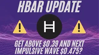 HBAR / HEDERA HASHGRAPH $0.34 TARGET MET! NEXT IMPULSIVE WAVE TARGET $0.475