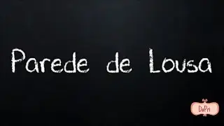 DaPri | DIY - Parede lousa barata e rápida!!!