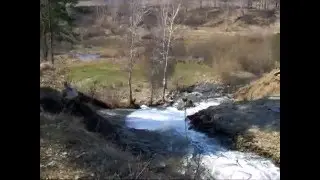 Водопад. Кемерово. с.Глубокое.