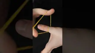 🤨Резинка проходит сквозь палец! 