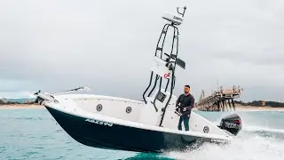 Contender 21 rebuild | Mercury 450R & tuna tower