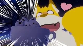 Cutest Cat Coffee in VRChat [Furry ASMR]
