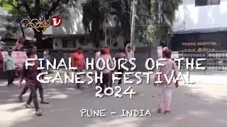 Final Hours of the Ganesha Festival - PUNE India