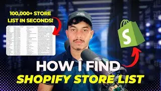 How To Find All Shopify eCommerce Store Website List in 2024