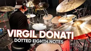 Virgil Donati – Rhythmic Facility: Dotted Eighth Notes (New Course!)