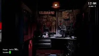 Freddy fazbear tries to hurt me??!! (fnaf 1)
