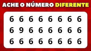 ENCONTRE OS NÚMEROS, LETRAS E EMOJIS DIFERENTES | DESAFIO QUIZPLAY