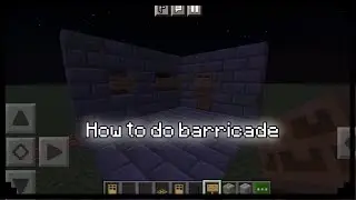 Barricade||MINECRAFT BUILDING