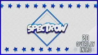 Spectrow | [FREE] (1 LIKE = 1 BATMOBILE 🦇) | 2D Transparent Overlay Intro