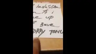Justice For Tonu ! (Sorry Tonu)