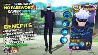 UPDATE Script Skin Xavier Gojo Satoru Jujutsu Kaisen No Password Mediafire | Full Effect & Voice