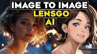 LensGo AI:  How to Restyle Your Photo | Text to Image & Image to Image AI Tutorial