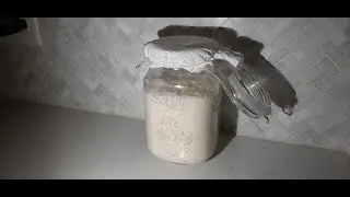 Sourdough Starter (Sally) Hyperlapse Post Feeding. Watch Sally Rise!