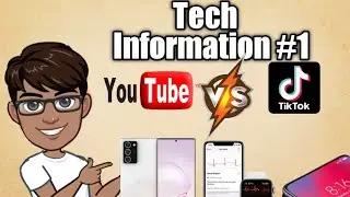 Tech Information #1 Youtube vs Tiktok, Samsung Note 20+, Samsung ECG, Under Display Camera