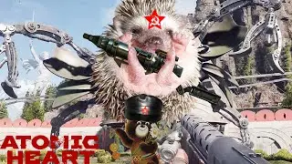 ATOMIC HEART | БАГИ, ПРИКОЛЫ, НЕУДАЧИ - ВОССТАНИЕ МЕТАЛЛОЛОМА [ЧАСТЬ 4]