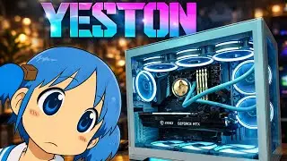 YESTON - ПК В СТИЛЕ АНИМЕ, SAKURA 360/ARGB+ ARDOR GAMING Ally| ОБЗОР