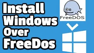 How To Install Windows Over FreeDos Computers ( EASY )