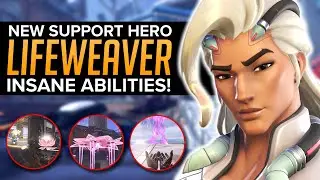 New Support Hero LIFEWEAVER! - All Abilities! (Overwatch 2)
