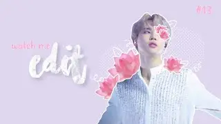 watch me edit #13 — happy birthday jimin!! | jins-hope