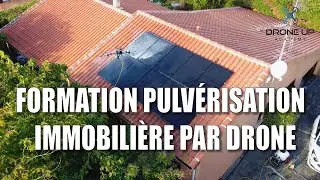 Formation pulvérisation immobilière par drone